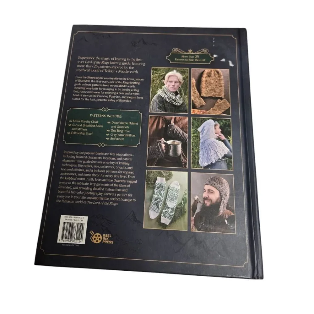 LOTR Fellowship Of The Knits knitting book By‎ Tanis Gray